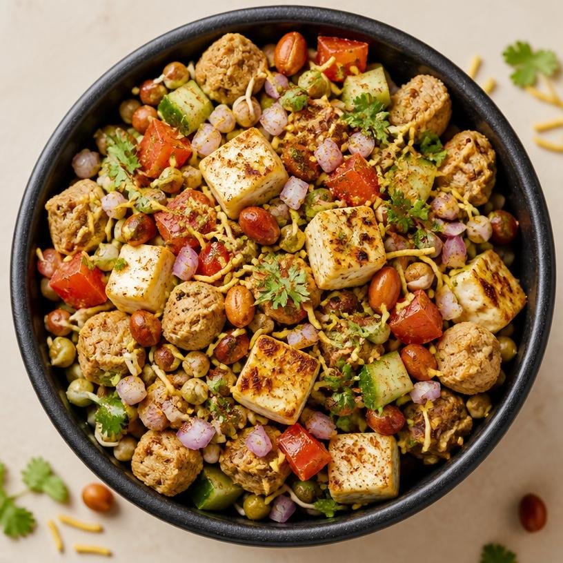 High Protein Chat Bowl
